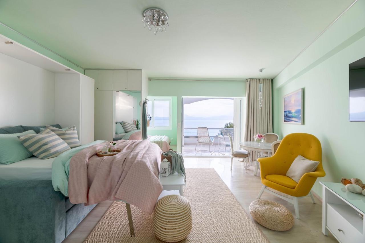 Lydia'S Luxury Apartment 루트라키 외부 사진